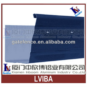 rainwater gutter and greenhouse gutter