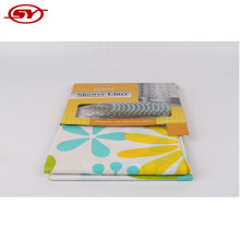 PEVA Material custom printed plastic shower curtains