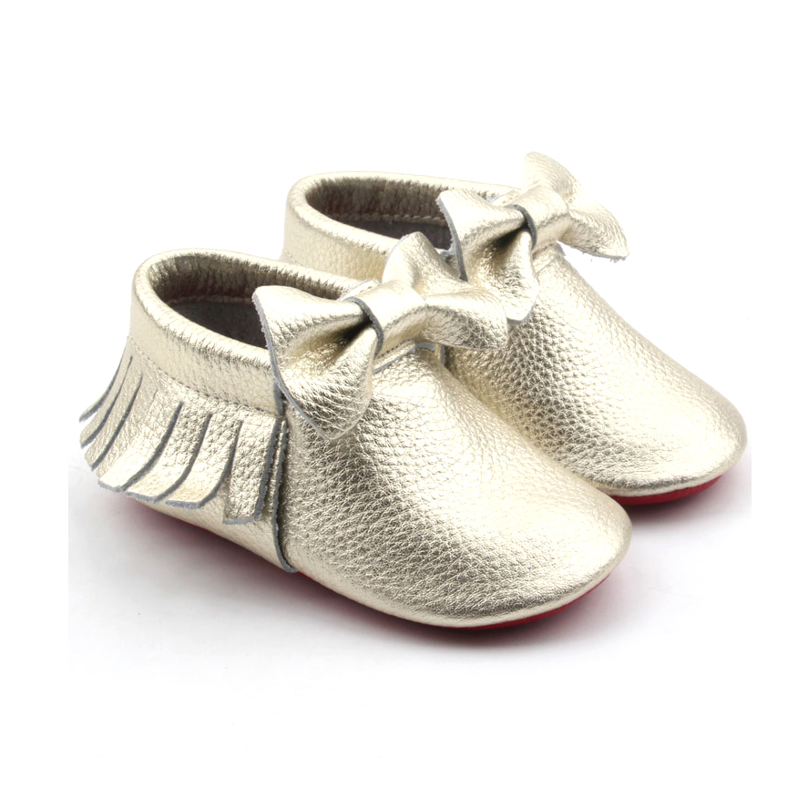 Bowknot Newborn Baby Unisex Moccasins Wholesale