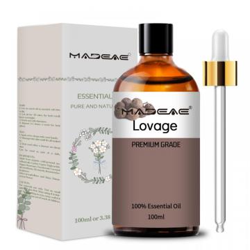 NUEVA LLEGA LOVAGE Root Oil 100% puro y orgánico con logotipo privado y etiqueta