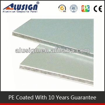 Manufacture of aluminium sandwich roofing panels