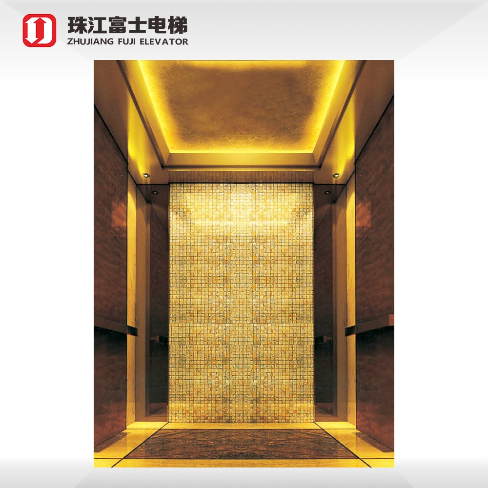 ZhuJiangFuji Commercial Building passenger elevator classical elevator lift