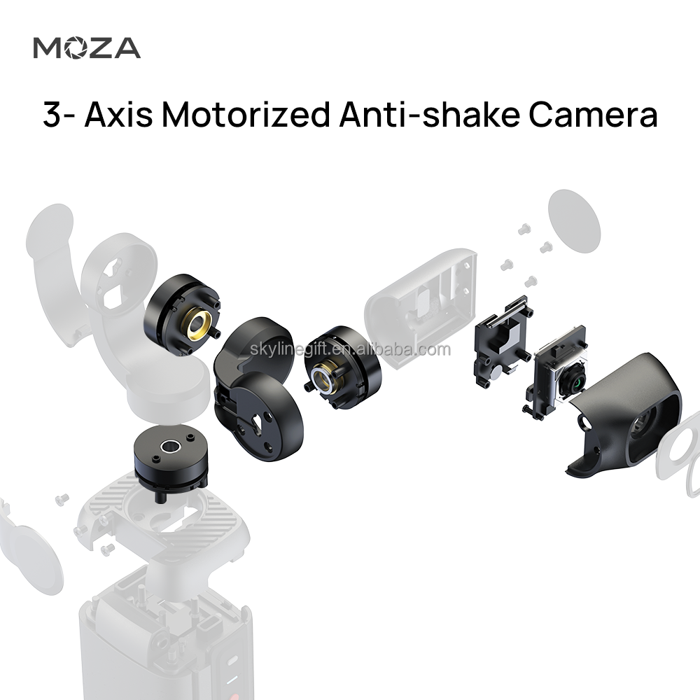 Moza Moin camera pocket Gimbal sports mini handheld high-definition 4K anti-shake vlog portable outdoor stabilizer action camera