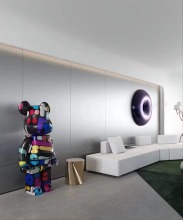 Pet Metallic Wall Decoration Veneer Panels Building Board