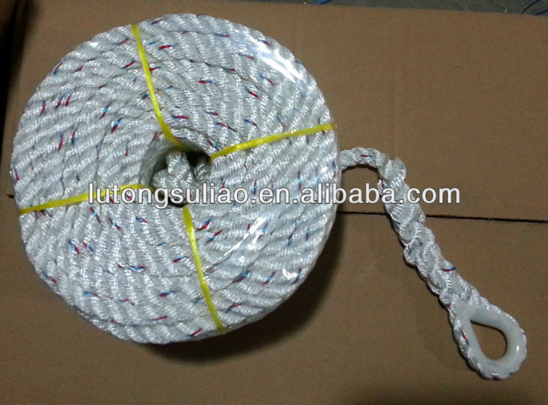 high tenacity 3 strands dacron rope for sale