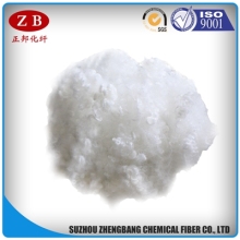 hollow conjugated siliconized polyester staple fiber filling HCS HC NS