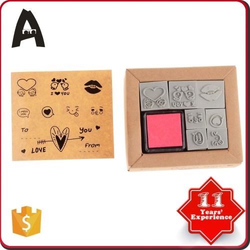 Best Selling factory directly rubber stamp arabic alphabet