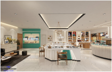 Optical Store Interior Design Custom Eyeglass Displays