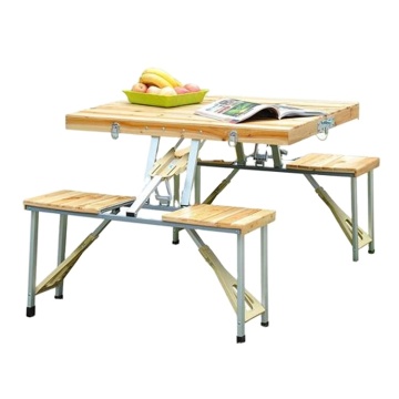 Simplicity Outdoor Portable Foldable Table and Chair Set