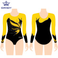 Long Sleeve ƙarfe Gymnastics Attire