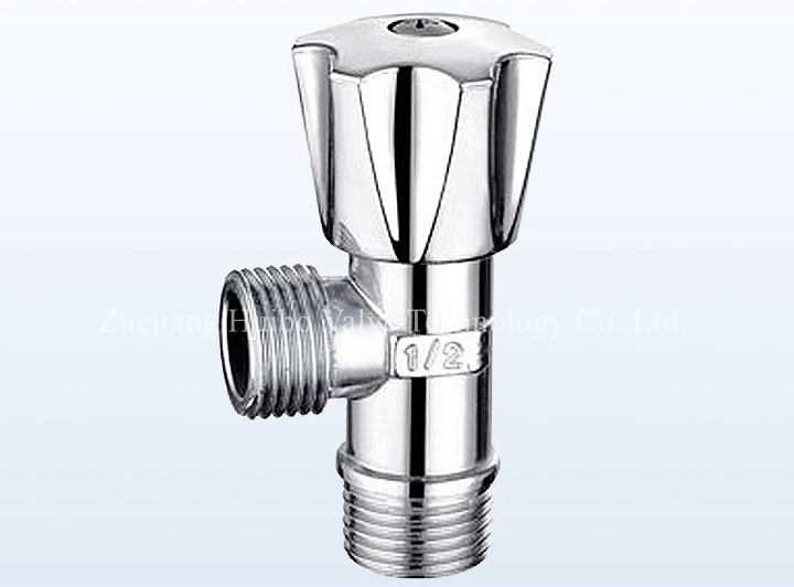 Male Thread Brass Angle Valve 1/2''inch Medium Pressure