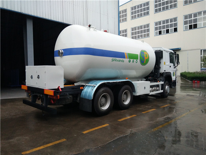 6500 Gallons Sinotruk LPG Танкер мошини боркаш