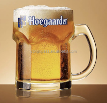 Customized 1 Liter Beer Glass Mug with Personalized Logo - 1000ml Souvenir Print Beer Jug