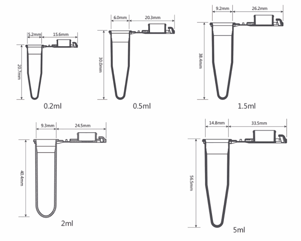 Centrifuge Tube Size