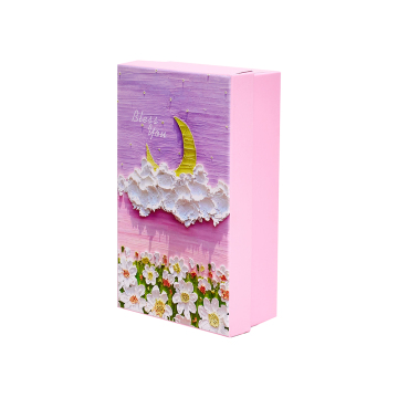 Pink Gift Packaging Boxes With Logo