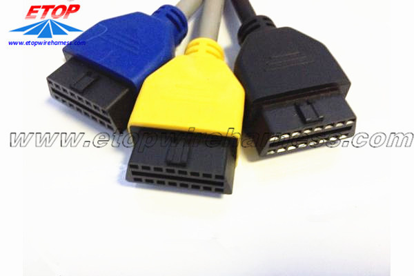 Автомобилии фармоишии OBD Male Connector