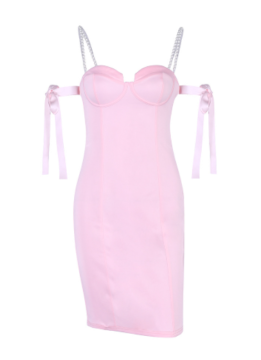 Women strapless sling banquet backless dress sexy dresses