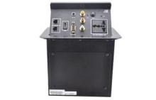Desktop Socket Box , Tabletop Interconnect Box Hdmi Power F