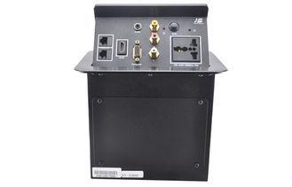 Desktop Socket Box , Tabletop Interconnect Box Hdmi Power F