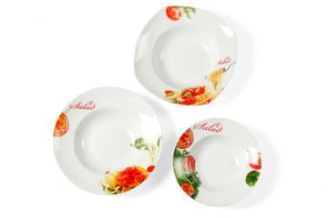 Salad Pasta Side Dinner Plate Service Porcelain Plate