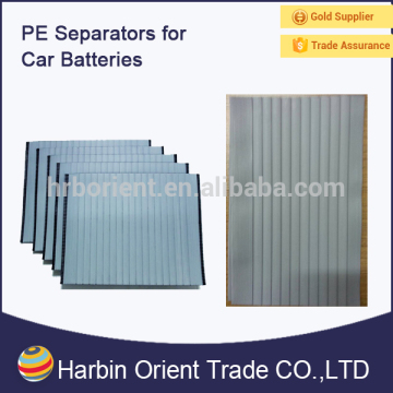 High quality Lead-acid car battery separator pe