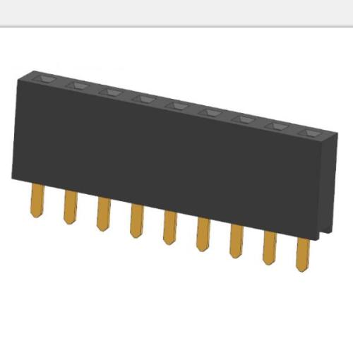 Ângulo da plataforma fêmea de 2,0 mm SMT Tipo H6.35