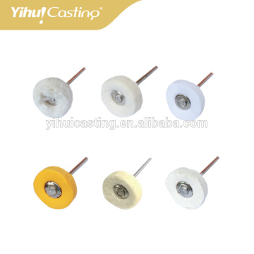 Yelllow buff with handle