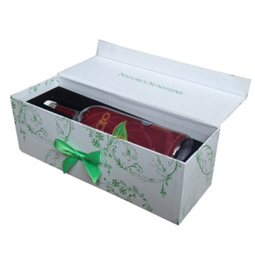 Paper Printing Wine Box with Magnet