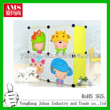 DIY plastic children storage box for clothing