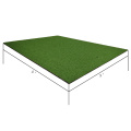 Alfombra de golf de goma negra PP Grass Black