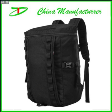 Rugged construction stash pocket laptop backpack