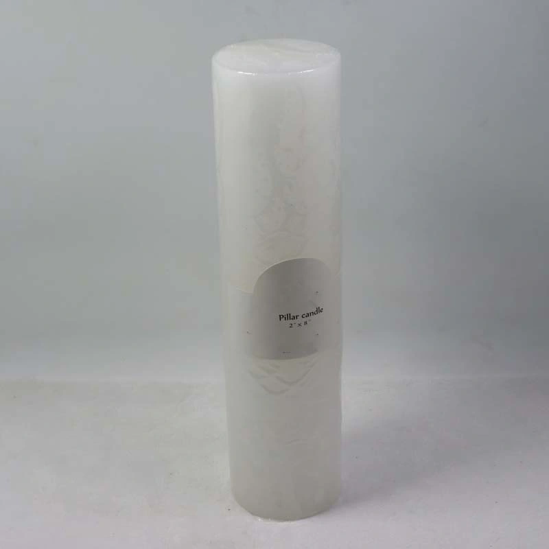 Candle Factory Scented White Church Pillar Candle7.5X15cm