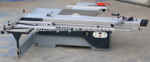 Woodworking use and tilting sliding panel saw