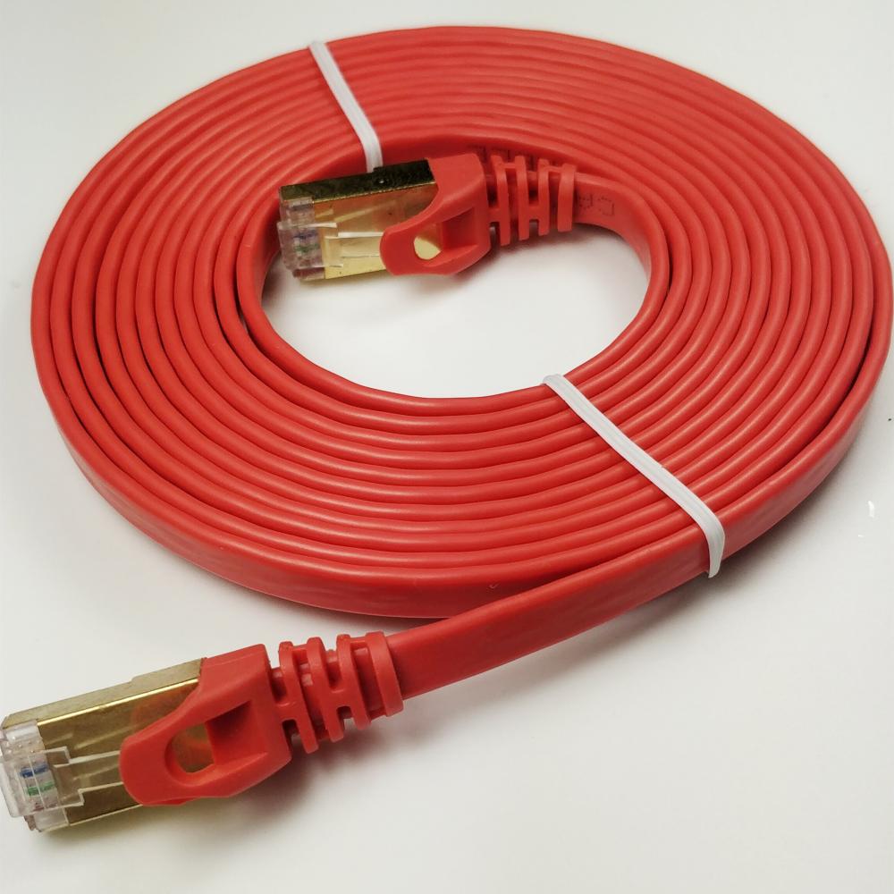 Płaski kabel Ethernet CAT 6A / CAT 7