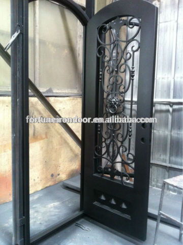 Luxury Galvanized iron door nessesary door hardware included Iron door Manufacturer