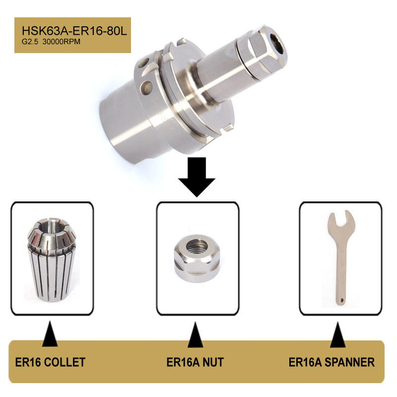 HSK63A-ER16-80