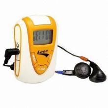 Mini Pedometer with FM Radio