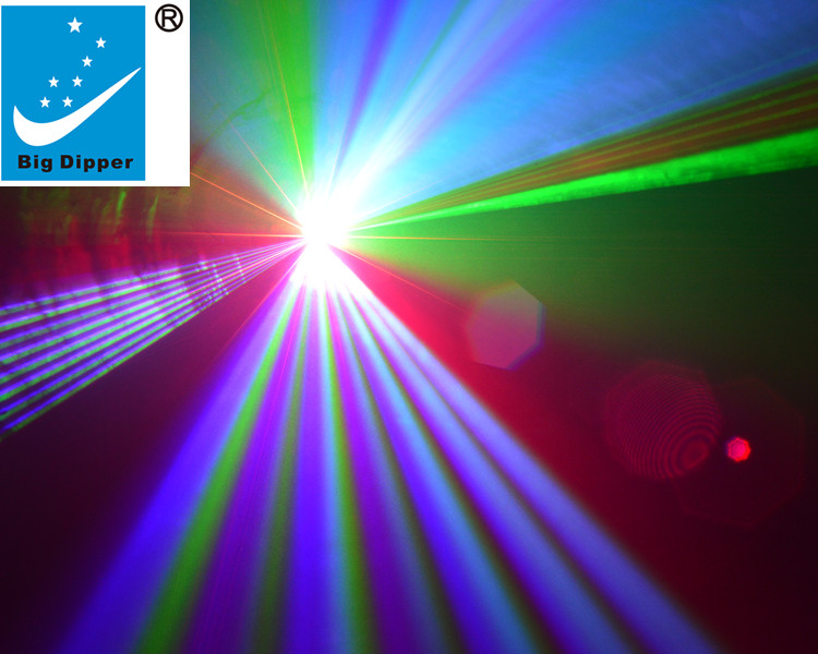 Big Dipper 3w RGB Laser Animation Laser  DMX stage light for DJ Disco Bar laser light