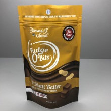 Cheap Wholesale Chocolate Cookie Snack Package Bag Custom Printed Aluminum Foil Bag