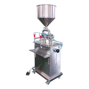 Semi-Automatic Cosmetic Filling Machine for Creams, Lotions, and Soaps