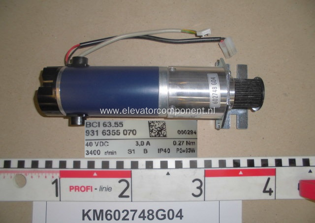 KONE Elevator Door Motor KM602748G04