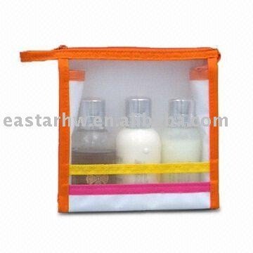 PVC bag, plastic bag, zip bag