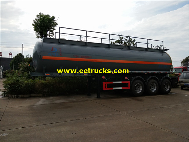 Bulk Corrosive Liquid Delivery Semi-trailers