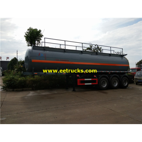 Semi-remorques 30cbm Bulk Corrosive Liquid Delivery