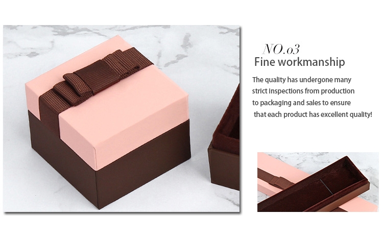 Factory wholesale Custom jewelry box Jewelry box with bracelet Confession Gift Box