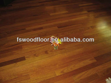 Brazilian cherry engineered hardwood flooring