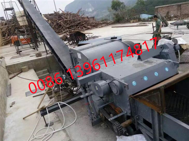 High Quality 110kw  132kw 8-20 ton per hour drum wood chipper machine