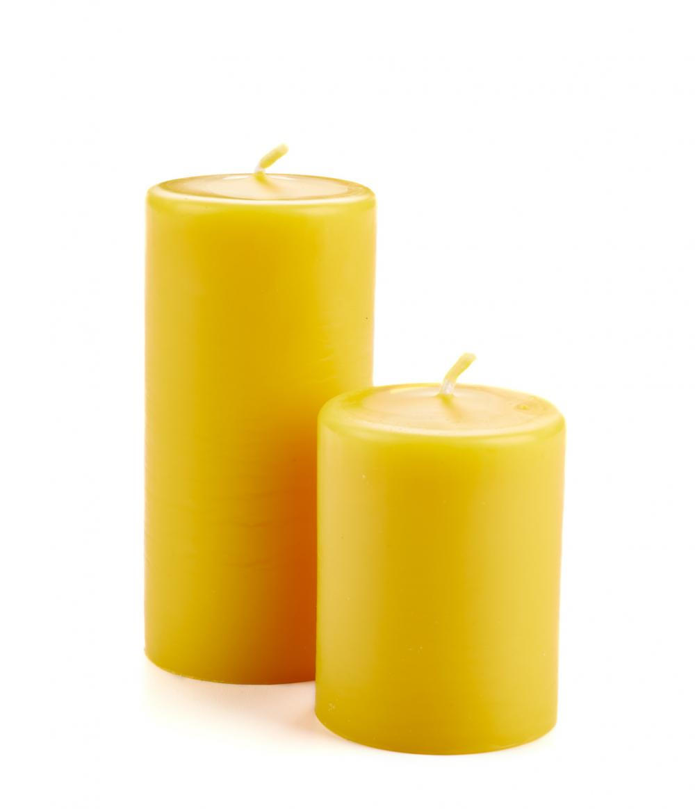 Beeswax Pillar Candle