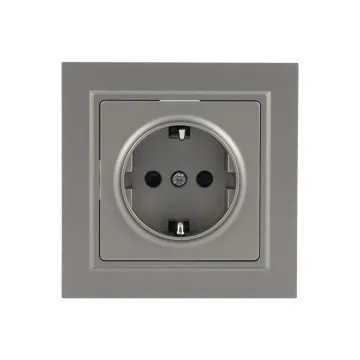 EU Single Schuko Wall Socket 16A