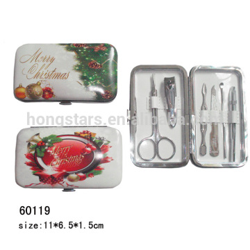 High quality stainless steel manicure set nail brush set